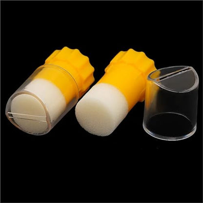 4pcs Beekeeping Queen Bee Marking Bottle Marker Tube Catcher Cage with Plunger Plush for Beekeeper Equipment