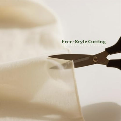 1 Yard 36x36 Inch Unbleached Cotton Cheese Cloth, Grade 100 XL CheeseCloth, Reusable for Food Straining & Cooking, Unfinished Edges Allow Custom Cutting, Premium Butter Muslin