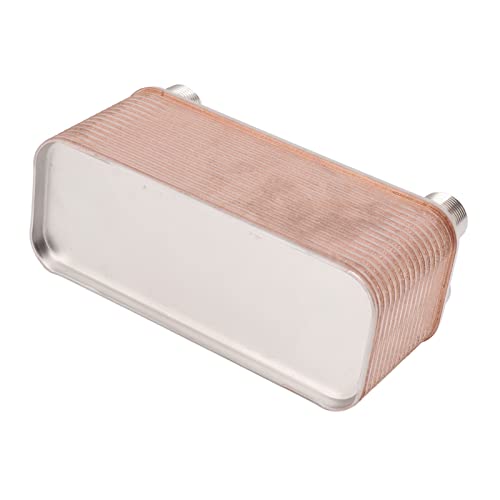 Brazed Plate Heat Exchanger Stainless Steel 304 Copper Brazed Wort Chiller for Beer Brewing Water Cooling