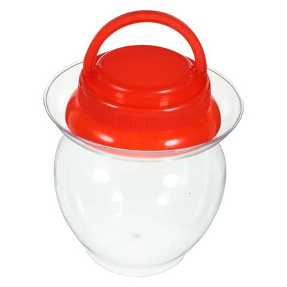Household Pickle Jar 1l Plastic Fermenting Jar with Infrared Airtight Lid Food Storage Container for Kimchi Sauerkraut Pickling and Kitchen Use