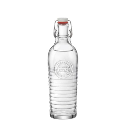 Bormioli Rocco Officina 1825 Swing Top Bottle - Clear 37.25 Oz