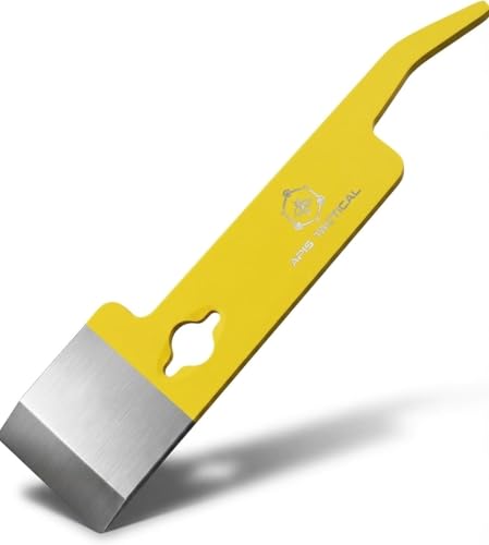 Mini Hive Tool - Flat 3mm Thick Heat Treated Stainless Steel for Durability & Strength - Beekeeper Tools for Prying, Lifting & Scraping - Beekeeping Supplies - size: Mini