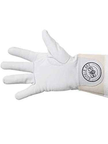 Humble Bee 114 Goatskin Beekeeping Gloves with Reinforced & Ventilated Cuffs - size: Large