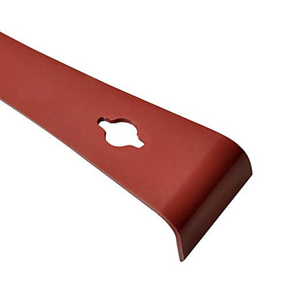 Hive Tool, 2PCS Stainless Steel Hive Scraper Tools with Red Handle - Beekeeping Equipment for Frame Lifting and Wax Scraping