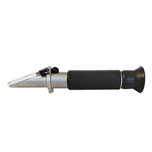 0-10% Brix & Cutting Fluid, Rhino Handheld Refractometer with Automatic Temperature Compensation (Copper) Accuracy 0.1%