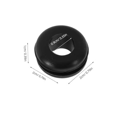 5pcs Rubber Airlock Grommet Seal Rings for Fermenter Lid Holes and Wine Fermenter, Leakproof Tight Seal Rubber Replacement for Homebrewing and DIY Fermentation Projects
