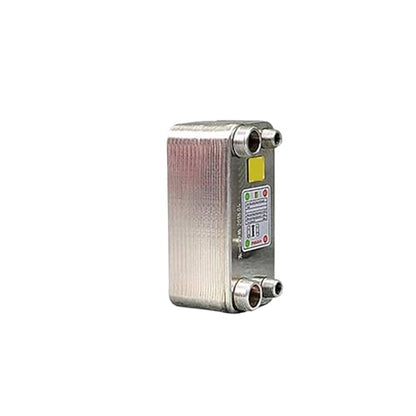 Heat Exchanger, 24 Plate Heat Exchanger Beer Wort Chiller Cooler SUS 304 Stainless Steel For Homebrew Cooling(Same Side) - color: Same Side