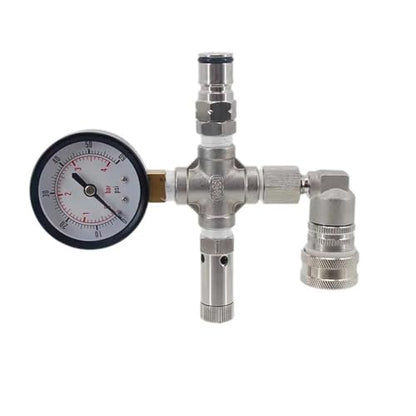 Home Brewing Conical to Corny Keg Pressure Transfer Ball Lock Kit Oxygen Free Closed Pressure Transferring Beer from Fermenter to a Cory Keg Brewing Accessories