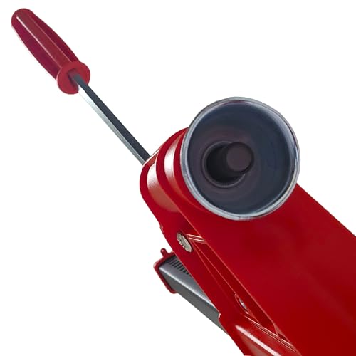 FastRack - Ferrari, Super Agata Bench Capper - Adjustable Metal Bottle Capper - Manual Beer Bottles Capper for Homebrew - Multicolor