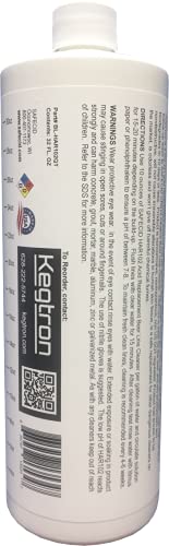 Acid Beer Line Cleaner 32 Fl Oz - Powerful & Safe Beer Stone Remover - Nontoxic & Biodegredable Draft System Cleanser - size: 32 Fl Oz (Pack of 1)