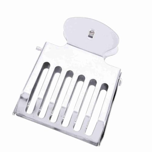 Queen Bee Catcher Clip Cage Stainless Steel Beekeeping Tool for Catching Queen Bees Safely Without Harm Durable Proof Beekeepers Equipment 5 Pack (1Pc) - size: 1Pc, style: 1Pc