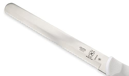 Mercer Culinary Ultimate White 10" Wavy Edge Slicer Knife - style: Wavy Edge Slicer Knife 10 Inch