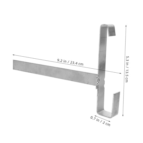2Pcs Stainless Hive Frame Holder Stand Durable Beekeeping Tool for Frame Support Storage Detachable Design for Easy Cleaning Versatile Beekeeper Accessories
