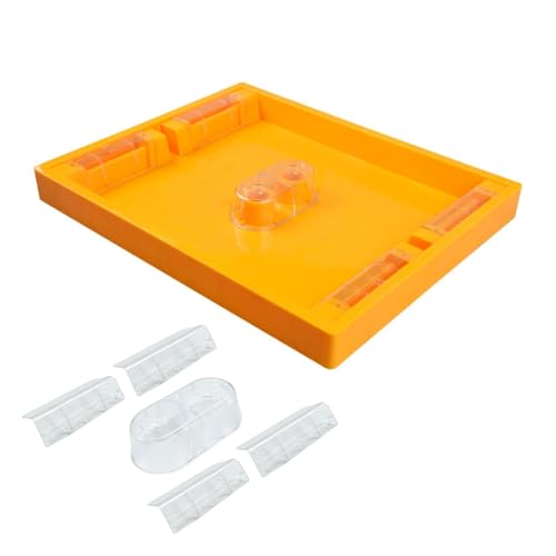 Beehive Top Feeder with 6-Way Water Access Extra Full Spare Parts - 1.2 Gallon Water Top Feeder for Langstroth 10 Frame Beehive