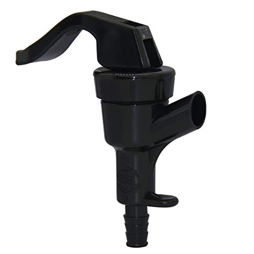 Picnic Tap Keg Party Tap - LUCKEG Brand Homebrew Cornelius Keg Ball Lock Line Dispenser Beer Keg Spigot with free Hose Clamp (PACK of 6)