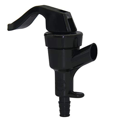 Picnic Tap Keg Party Tap - LUCKEG Brand Homebrew Cornelius Keg Ball Lock Line Dispenser Beer Keg Spigot with free Hose Clamp (PACK of 6)