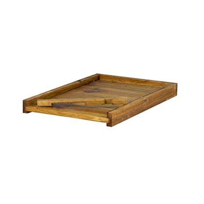 Hoover Hives 8 Frame Langstroth Beehive Parts Kit Dipped in 100% Beeswax Includes Telescoping Top Cover, Oval Bee Escape, Inner Cover, Solid Bottom Board, Entrance Reducer & Queen Excluder - size: 8 Frame