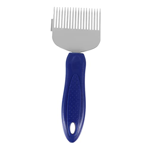 MERRYHAPY Beekeeper Honeycomb Uncapping Tool Multi-Functional Honey Scraper and Fork for Efficient Honey Extraction Durable Stainless Steel and Plastic Design for Easy Use