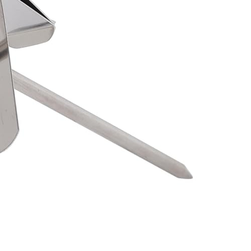 Instant Read Pocket Milk Frothing Thermometer with Clip, 304 Stainless Steel, Square Shape, Black, for Chocolate and Coffee Drinks (Brown) - color: Brown