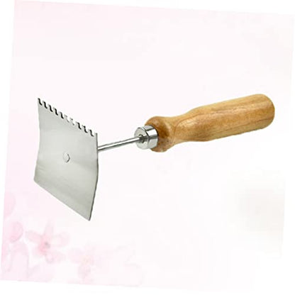 VANZACK 3pcs Queen Hive Shovel Heavy-Duty Beekeeping Tool Comfortable Handle for Efficient Hive Cleaning and Maintenance Resistant Apicultura Equipment