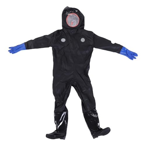 Bee Suit for Men Women Thickened Synthetic Leather Full Body Protective Beekeeping Outfit with Ventilated Hood XXL