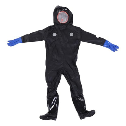 Bee Suit for Men Women Thickened Synthetic Leather Full Body Protective Beekeeping Outfit with Ventilated Hood XXL