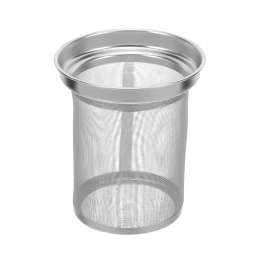 Kichvoe Stainless Steel Tea Infuser for Loose Leaf Tea Fine Mesh Filter Strainer Reusable Metal Teapot Infuser 3.58X3.18X3.18 Inches Home and Restaurant Brewing