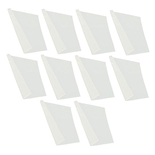 STOBAZA 10pcs Unbleached Cheesecloth Strainer for Cheese Making Baking Juicing Reusable Washable Home Kitchen Accessory