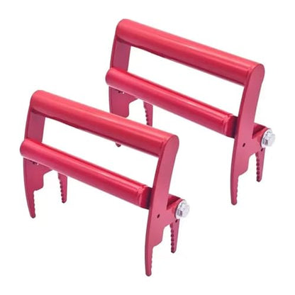 Beehive Frame Grip 2pcs Red Bee Frame Gripper Serrated Jaw Beehive Frame Lifter Labor-Saving Beekeeping Clip Tool