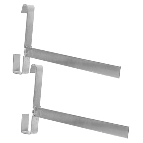 2Pcs Stainless Hive Frame Holder Stand Durable Beekeeping Tool for Frame Support Storage Detachable Design for Easy Cleaning Versatile Beekeeper Accessories
