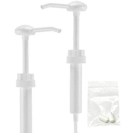 nicebottles Gallon Jug with Pump, Pack of 2