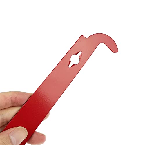 5 Pack Steel J Hook Bee Hive Tool Frame Lifter and Scraper for Beekeepers