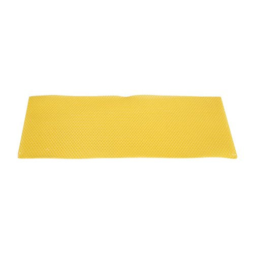 30Pcs Beekeeping Nest Foundation Beeswax Paper Sheets, Natural Honeycomb Wax Foundation for Bee Frames, Beekeeper Equipment, Golden Yellow Sweet Scent New