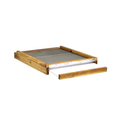 Hoover Hives 10 Frame Langstroth Beehive Parts Kit Dipped in 100% Beeswax Includes Telescoping Top Cover, Oval Bee Escape, Inner Cover, Screened Bottom Board, Entrance Reducer& Queen Excluder