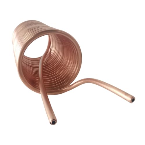 for Home Brewing Immersion Wort Chiller, 1PC Food Grade Super Efficient 5/16" X 26Ft Pure Copper Wort Chiller