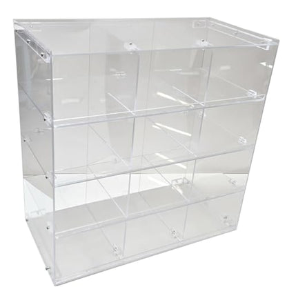 Commercial Retail Display for Mini Sampler 50ml Liquor Shot Airplane Bottles (Assembly Needed) Nips Rack Also Any Other Point of Sale Items 12 Section - color: no dividers