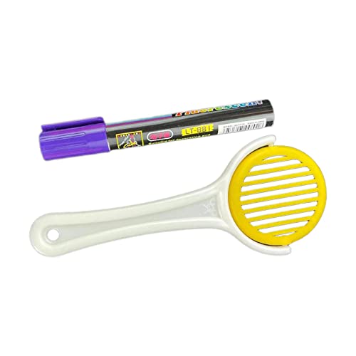 Hand Held Beekeeping Bee Queen Cage Catcher W/Marking Pen Accessories Tool