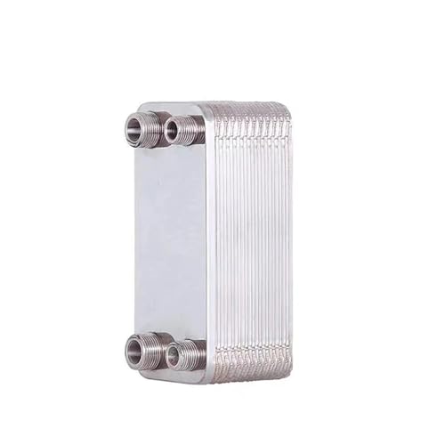 Heat Exchanger, 24 Plates Heat Exchanger Beer Wort Chiller Cooler SUS 304 Stainless Steel For Homebrew Beer(Opposite side) - color: Opposite side
