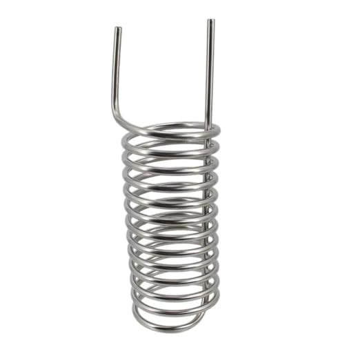 Premium 304 Stainless Steel Immersion Wort Chiller - 15ft Glycol Cooling/Heating Coil for Home
