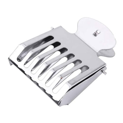 Toddmomy 5pcs Queen Cage Clips for Beekeeping Essential Beekeeper Tool for Bee Capture and Marking Smooth Edges for Bee Safety Silver