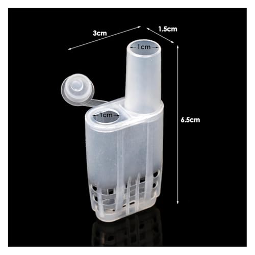 100Pcs Queen Bee Cages Beekeeping Protection Isolation Plastic White Move Tools