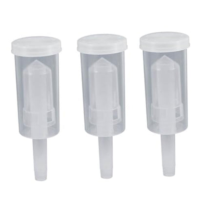 6-Piece Fermentation Lock Set Three-Piece One-Way Valve Waterproof Wine Making Supplies for Homebrew and Cider Making - size: 6 pcs