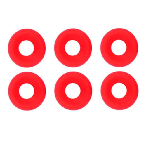 25 Pack Red Silicone Grolsch Gaskets for Swing Top Bottles, Home Brewing Replacement Seals for Beer Soda Fermentation