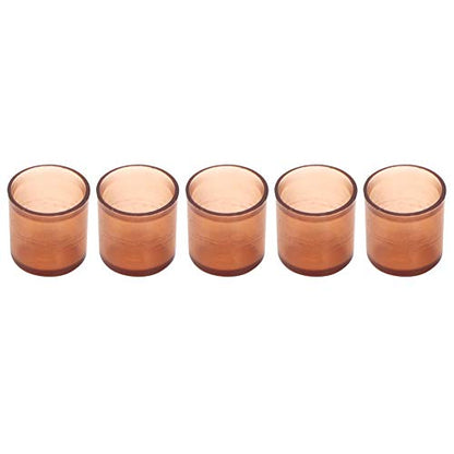 500Pcs Queen Rearing Cell Cup, Plastic Brown Bee Cultivating Box Queen Rearing Honey Bee Beekeeping Supplies Bee Keeper Grafting Kit Tool