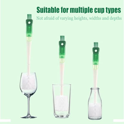 Water Bottle Cleaner Brush,5-in-1 Bottle Scrubber Brush for Cleaning Bottles Set