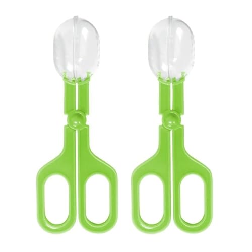 2Pcs Beekeeper Plastic Queen Cage Clip Bee Catcher Beekeeping Tool Isolation Room(Green) - color: Green