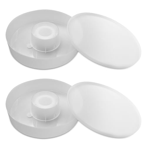 AOIT Rapid Bee Feeder for Outside Beekeepers Feeding-Round Hive Top Feeder, Beekeeping Supplies Bee Water Drinking Bowl for 8-or-10 Frame Hives, 2 Pack