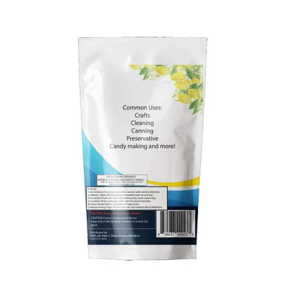 CrystalClearlab Chlorine Dioxide Citric Acid Powder, Bulk Crystals Food Grade Citric Acid Powder, for Household Cleaning, Bath Bombs, Non GMO Preservative, Reasealable 5 lb