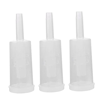 Luxshiny 1set Plastic One Way Brew Valve for Wine Preservation Easy to Use Fermentation Tool for Home Brewing for Juice and Wine Making 3pcs