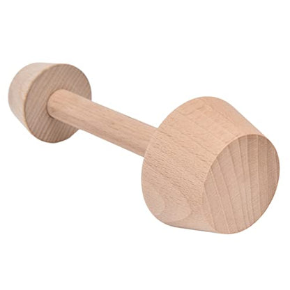 Tart Tamper, Double Sided Wooden Pastry Dough Press for Egg Tarts, Mini Pie Maker with Reusable Composite Wood for Baking Muffins Pecan Pies Cheesecakes Desserts